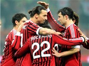Bóng đá anh, ngoại hạng anh, lịch thi đấu euro 2012, Milan 4-0 Chievo: 101 niềm vui Milan
